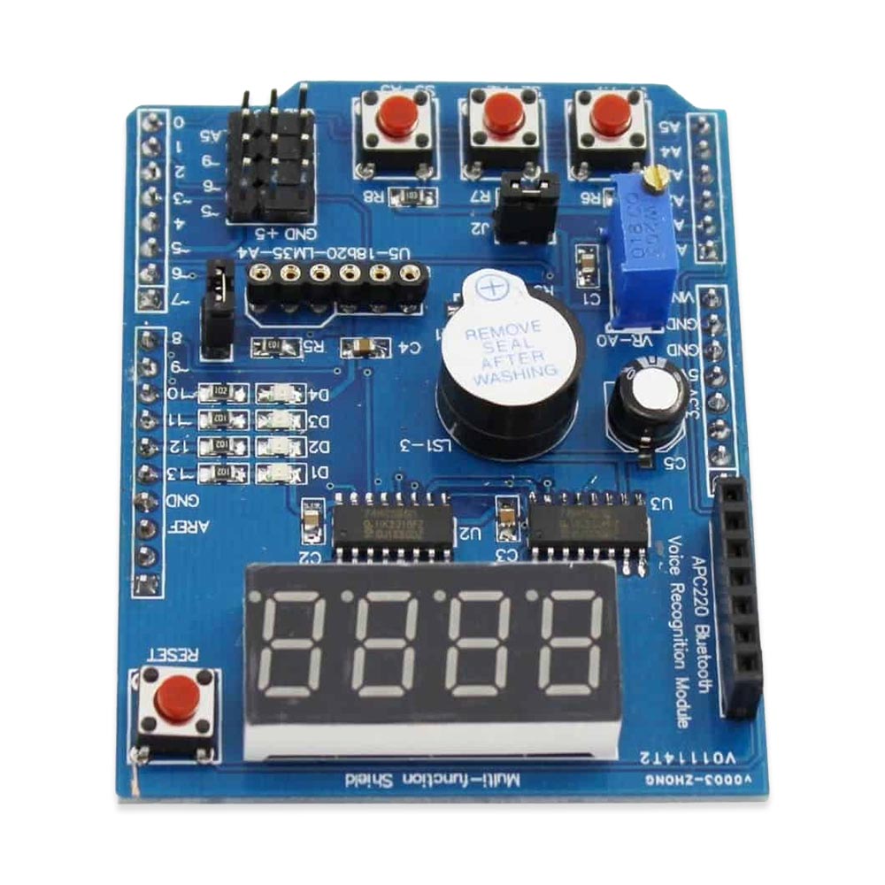 Multifunctional Expansion Board Shield Kit Based Learning for Arduino UNO R3