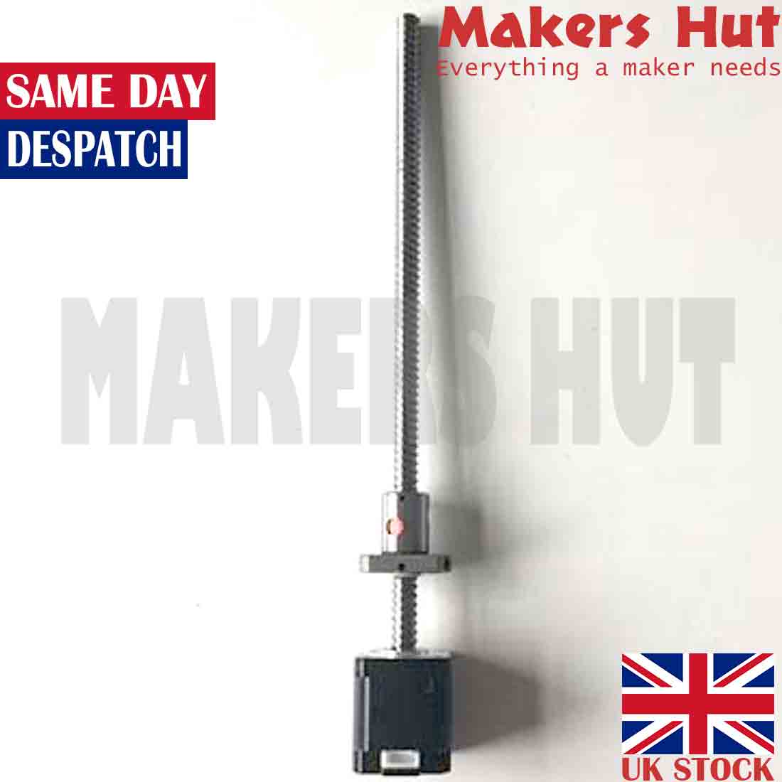 NEMA17 48mm Bipolar Stepper Motor - 300mm 1204 BallScrew Linear Actuator