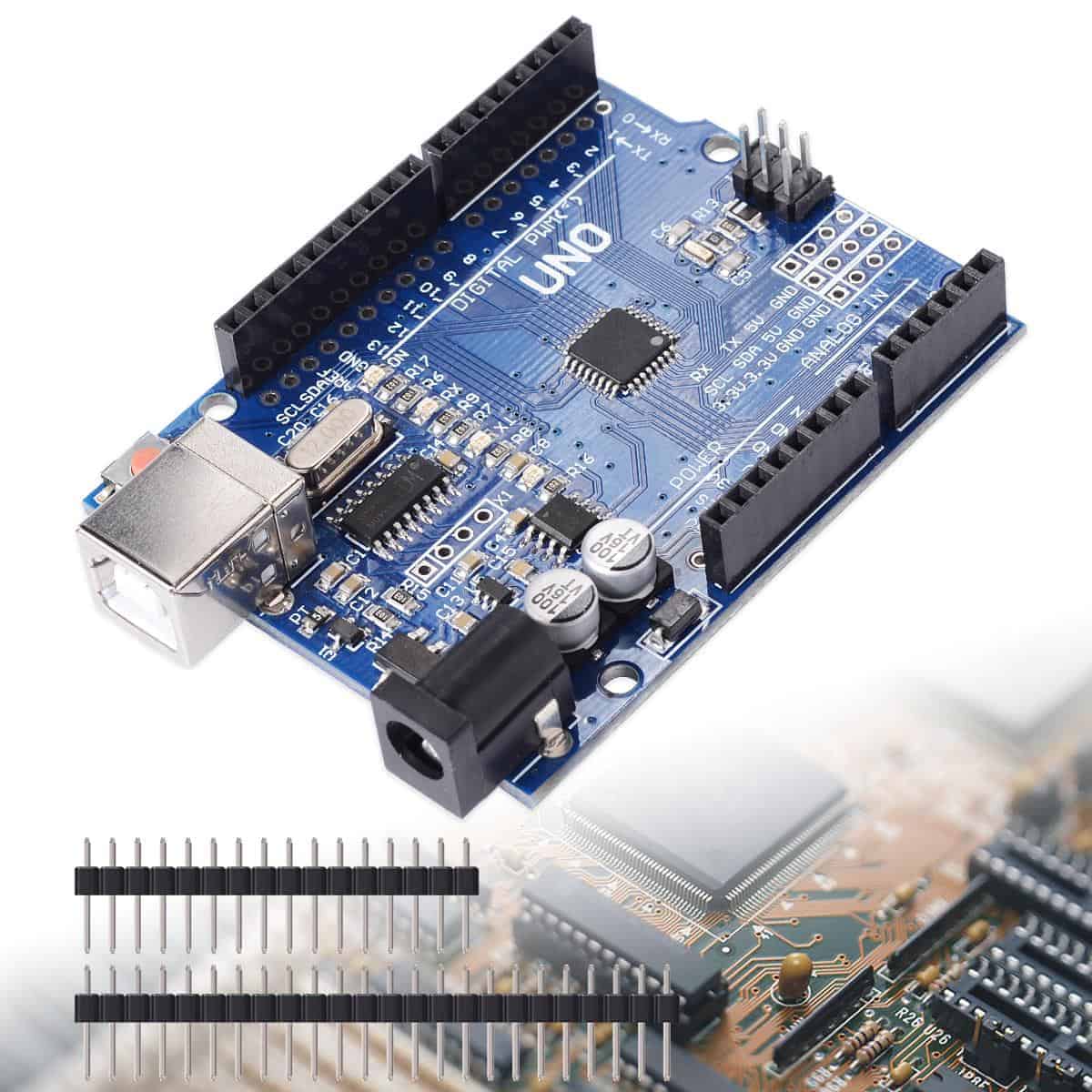 UNO R3 Development Board MEGA328P CH340 For Arduino Robotic with Acrylic Case
