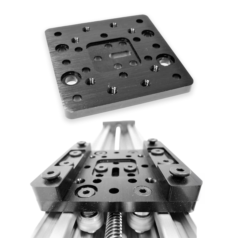OpenBuilds C-Beam Gantry Plate - V Slot Aluminium Linear Extrusion - RepRap CNC