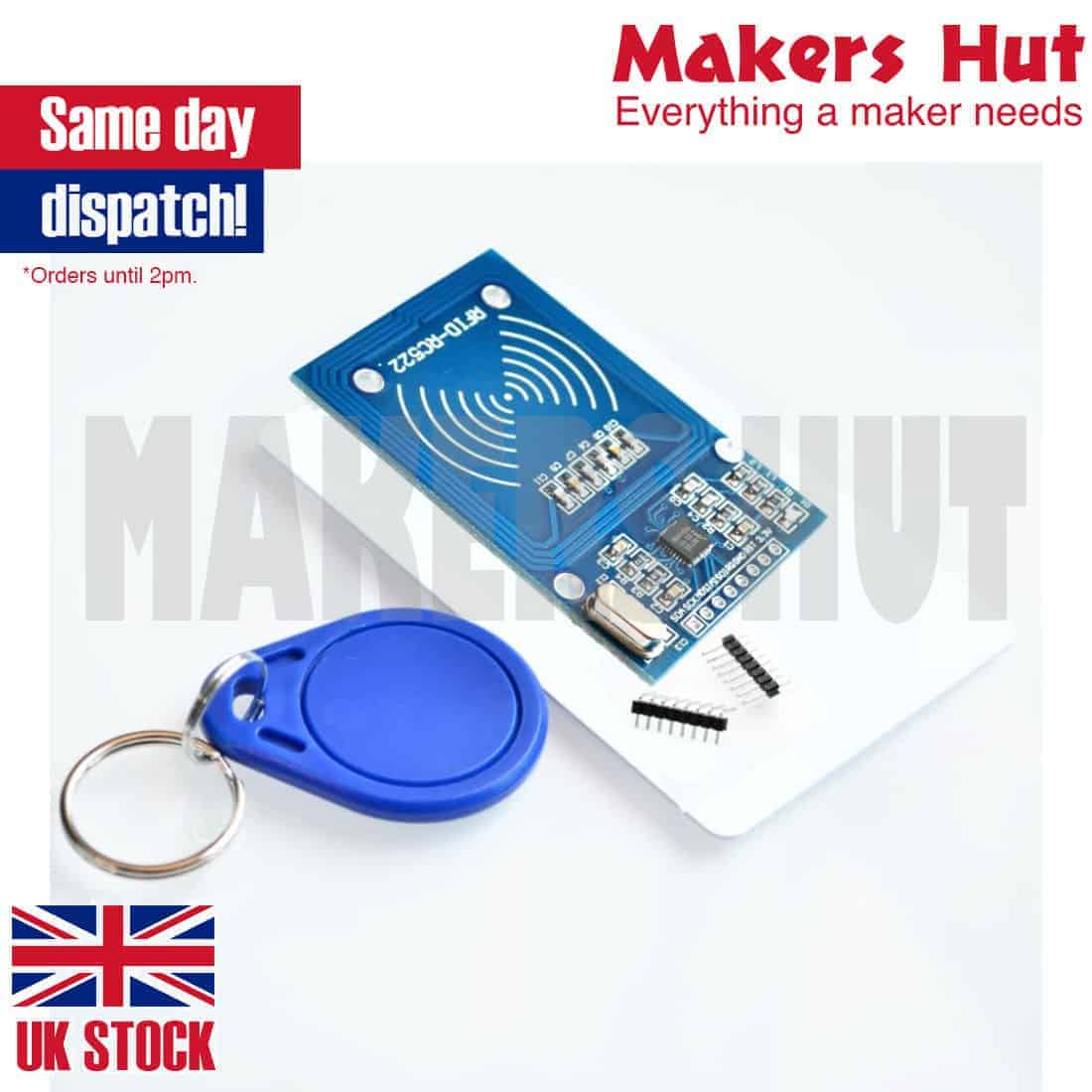 RFID module RC522 Kits S50 13.56 Mhz 6cm With Tags SPI Write & Read for arduino