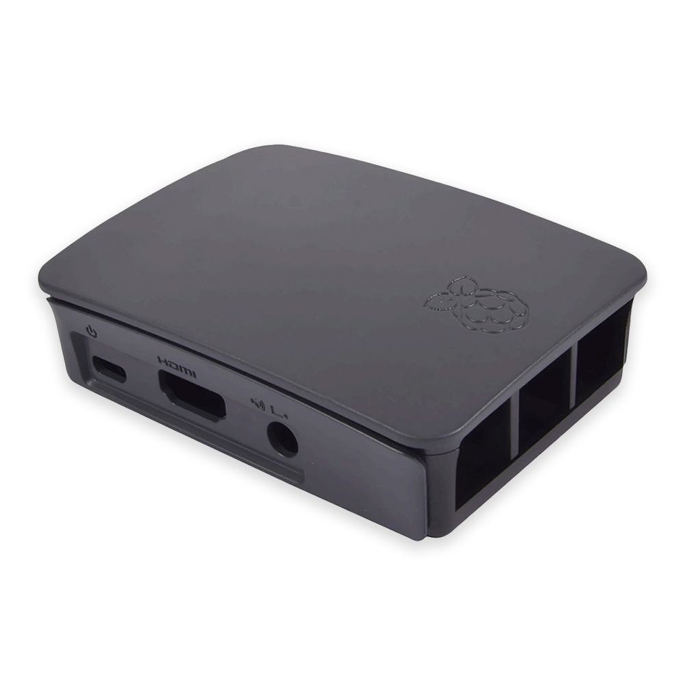 Raspberry Pi Case Pure Black Suitable for Type 3/4 Generation B