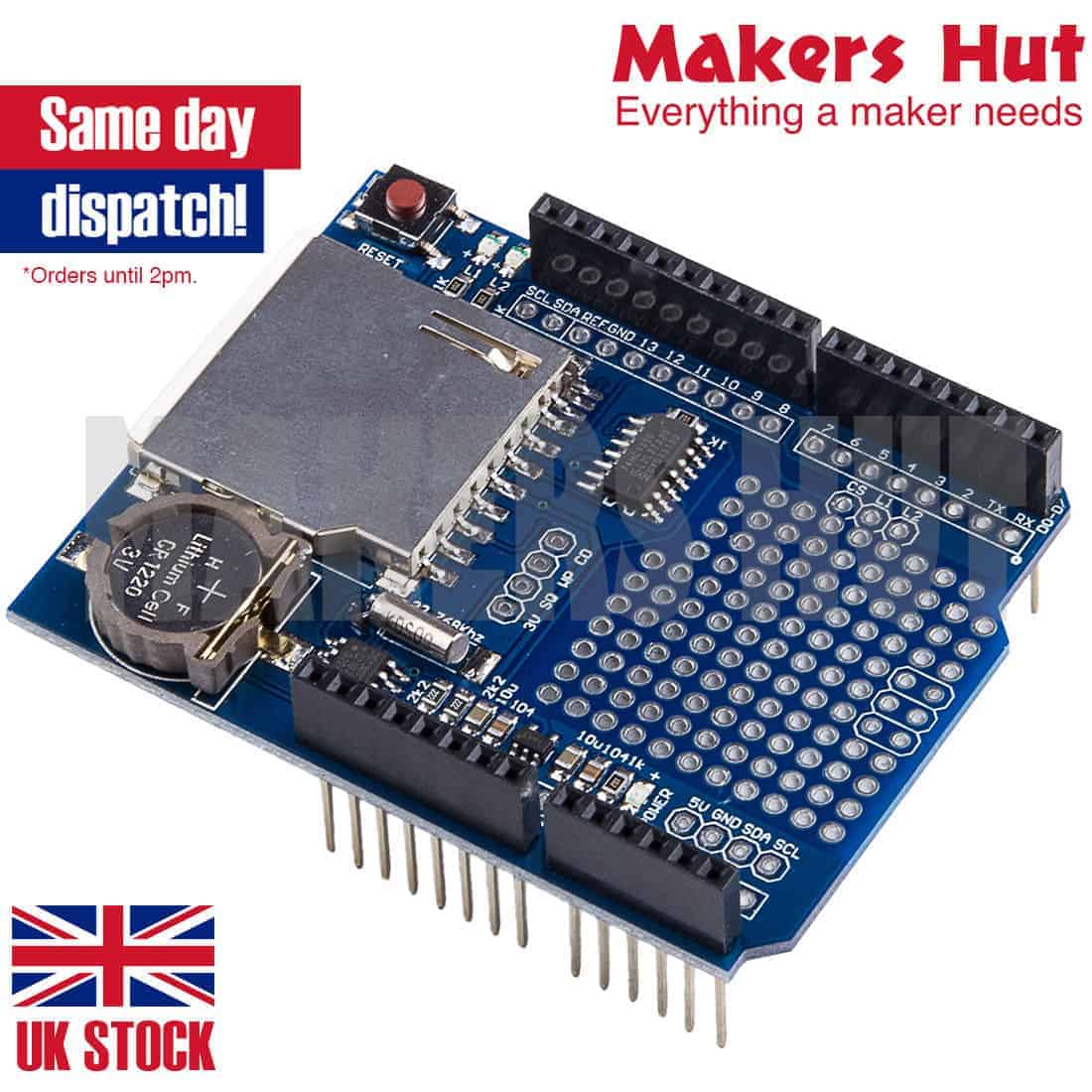 Recorder Data Logger Module Shield XD-204 for Arduino UNO SD Card Professional