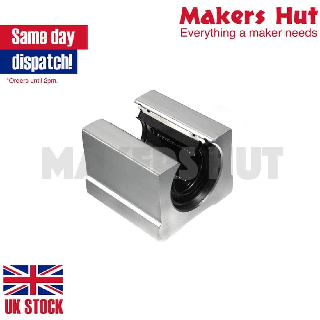 SBR10UU 10mm Linear Ball Bearing Block CNC Router 3D Printer Mill