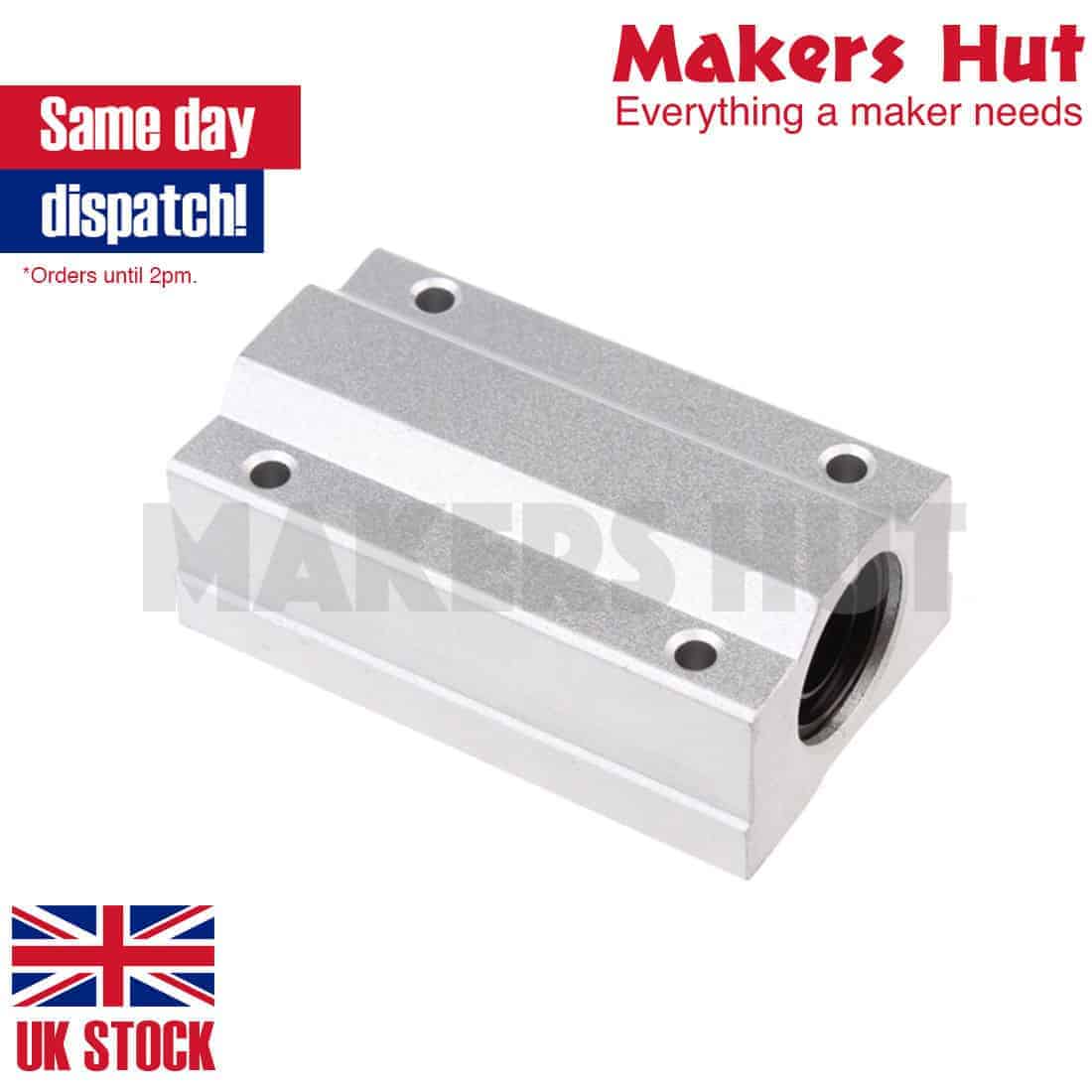 SC10LUU 10mm Linear Ball Bearing Block CNC Milling 3D Printer