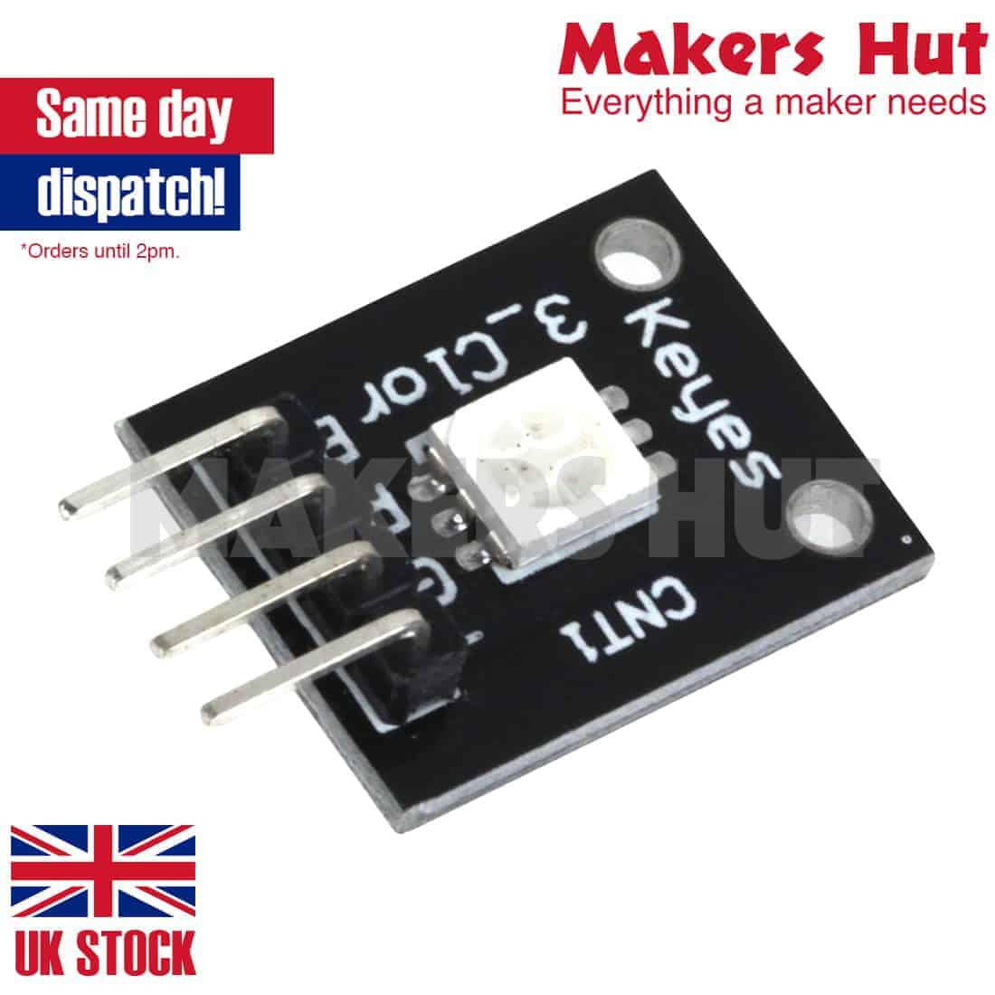 3 Colour RGB SMD LED Module For Arduino MCU