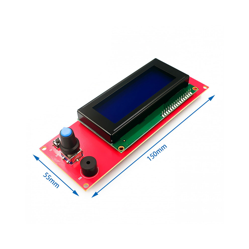 2004 LCD Controller with SD card slot for Ramps 1.4 - Reprap 3D Printer Display