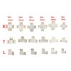 8/10/12mm 2/3/4/5pin X/T/L Shape Single Color LED Strip Corner Connectors