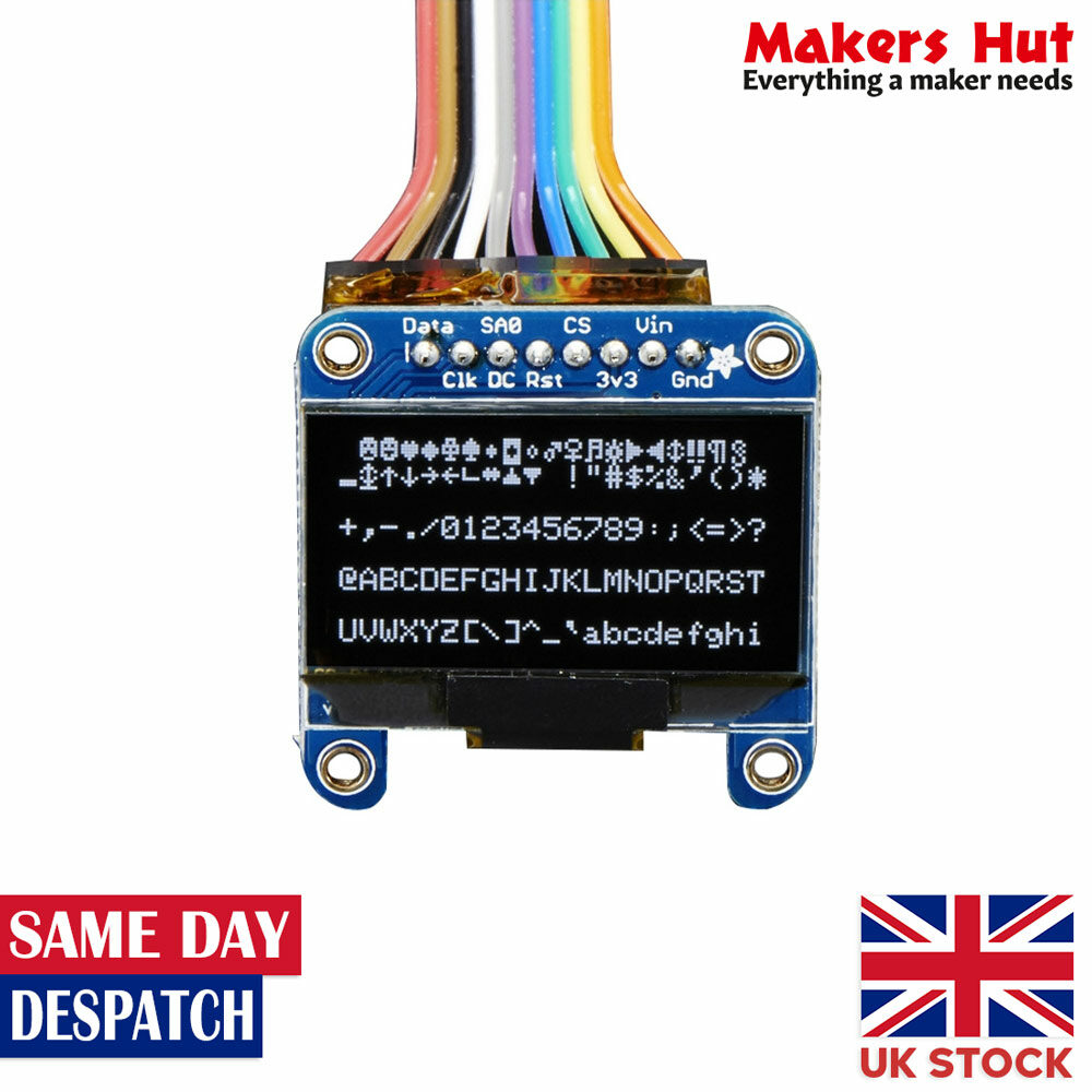 Adafruit Monochrome 1.3" 128x64 OLED Graphic Display