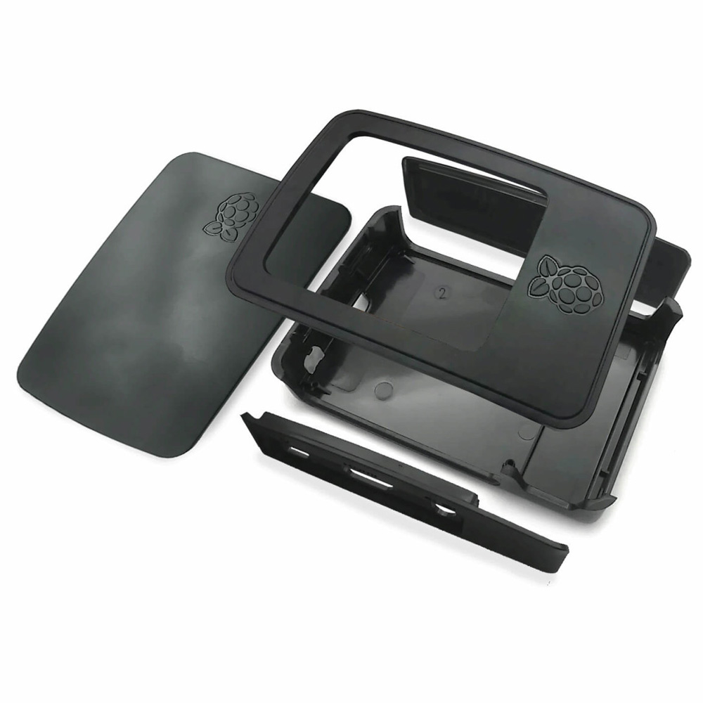 Raspberry Pi Case Pure Black Suitable for Type 3/4 Generation B
