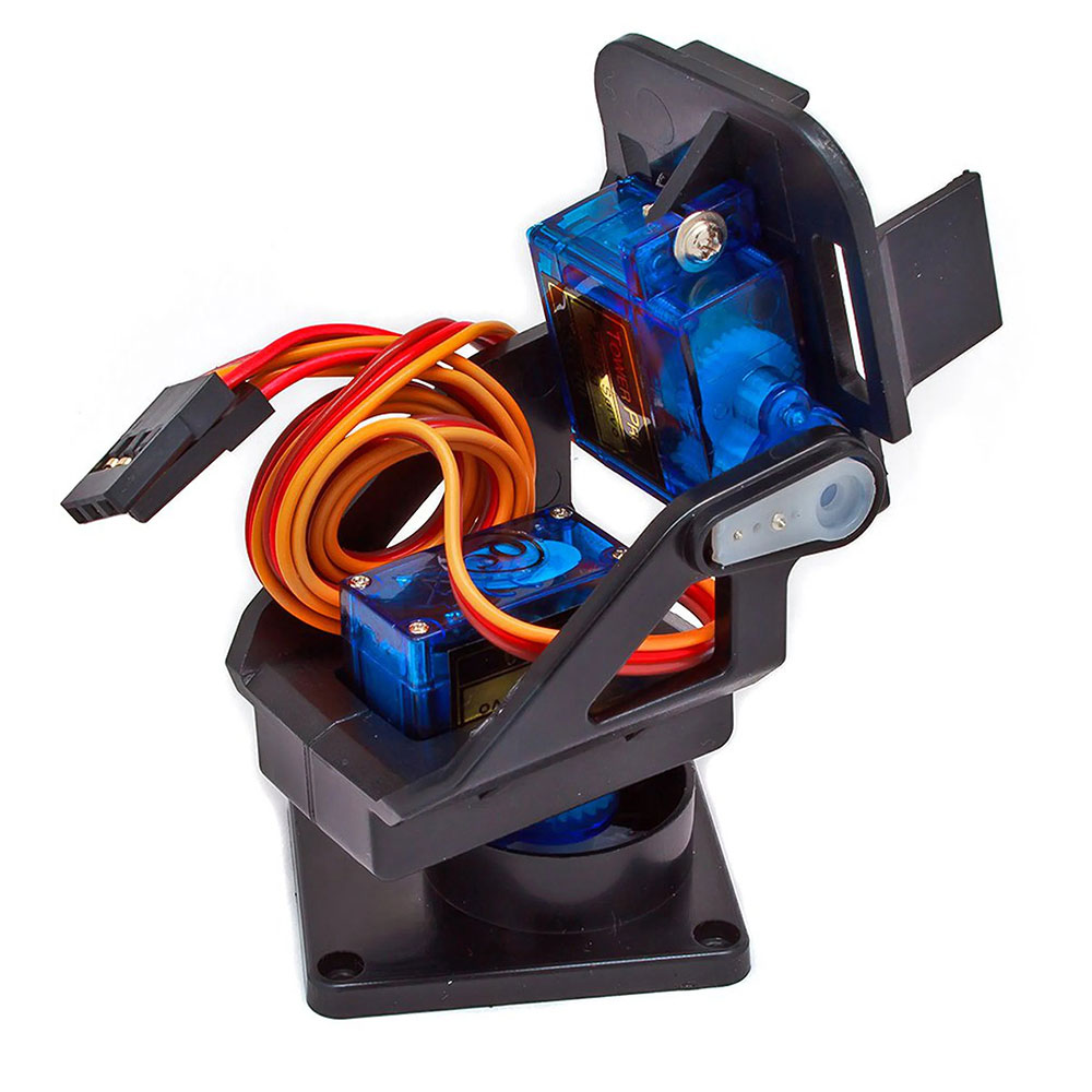 Servo Bracket PT Pan/Tilt Camera Platform Anti-Vibration Camera Mount