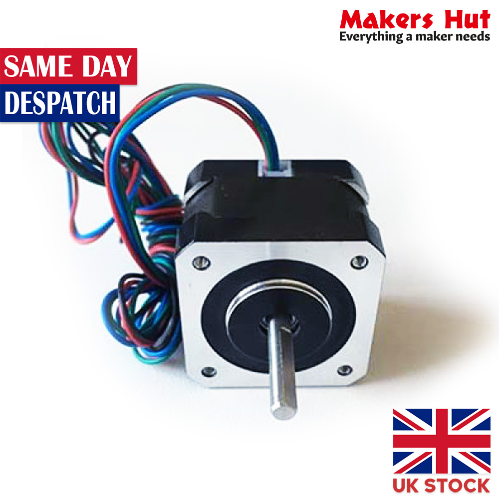 Nema 17 Bipolar Stepper 0.9deg 400 Steps 2.8V 1.68A 42x42x48mm Nema17 CNC