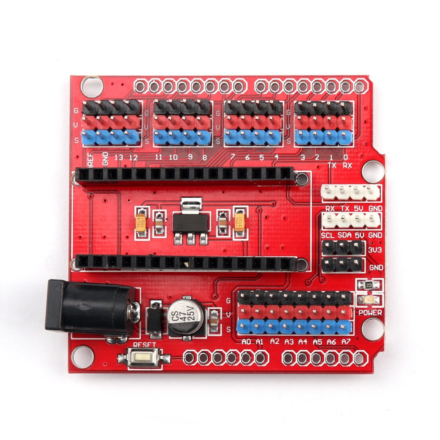 Arduino Nano I/O Expansion Module – Makers Hut