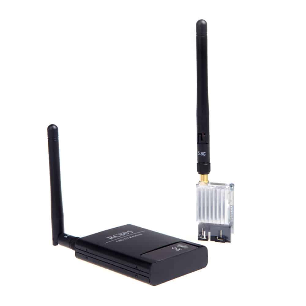 5.8G 8 Channels FPV AV Wireless Transmitter Receiver TS351 + RC805 Kit