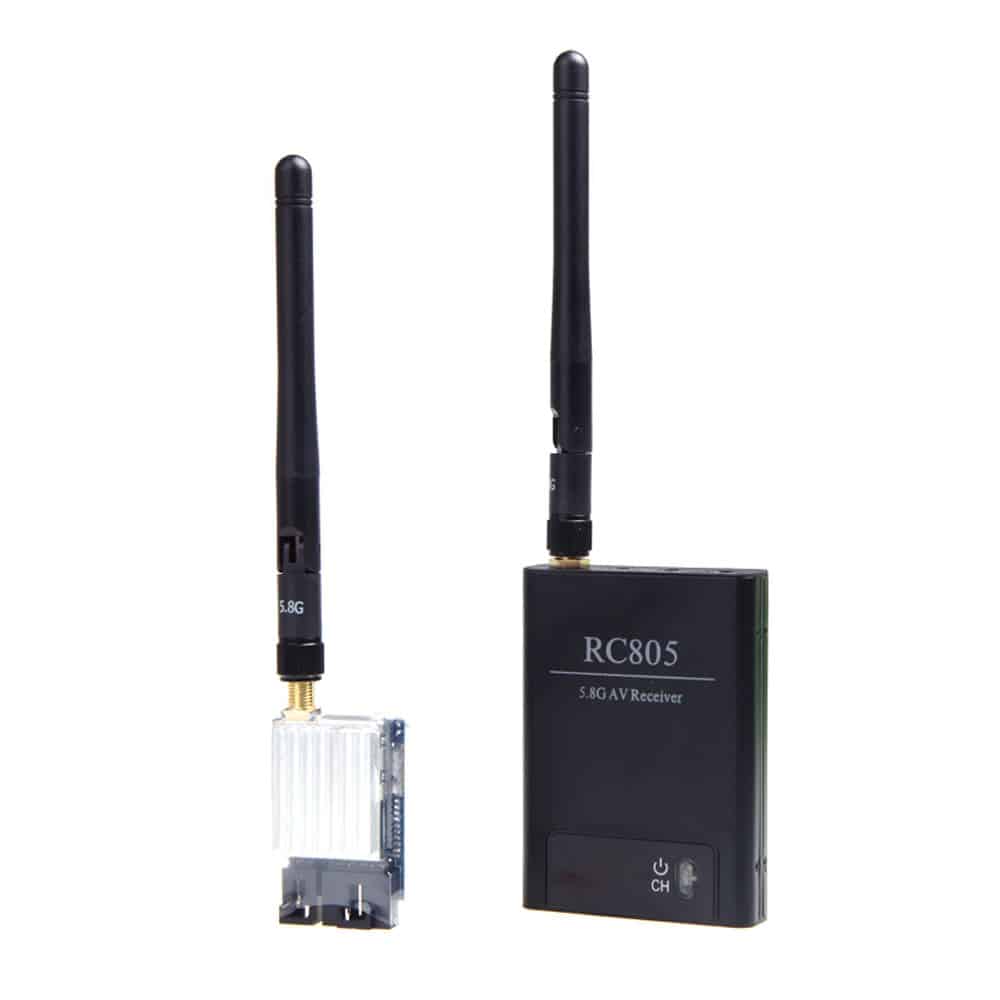 5.8G 8 Channels FPV AV Wireless Transmitter Receiver TS351 + RC805 Kit