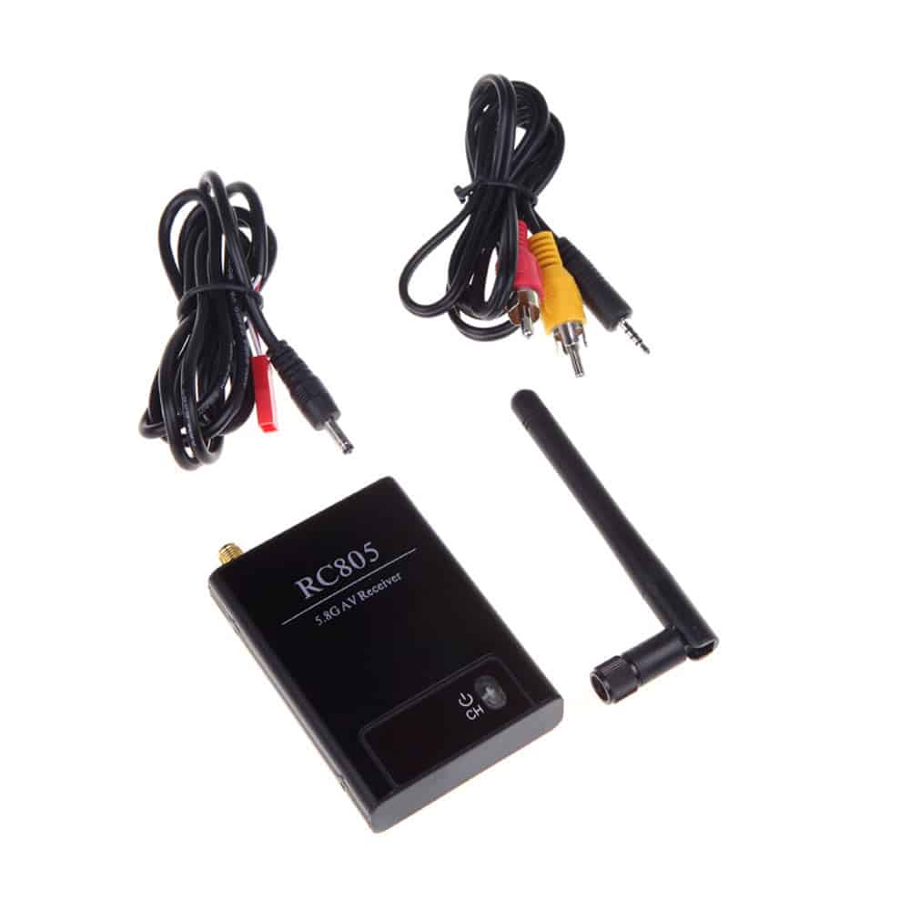 5.8G 8 Channels FPV AV Wireless Transmitter Receiver TS351 + RC805 Kit