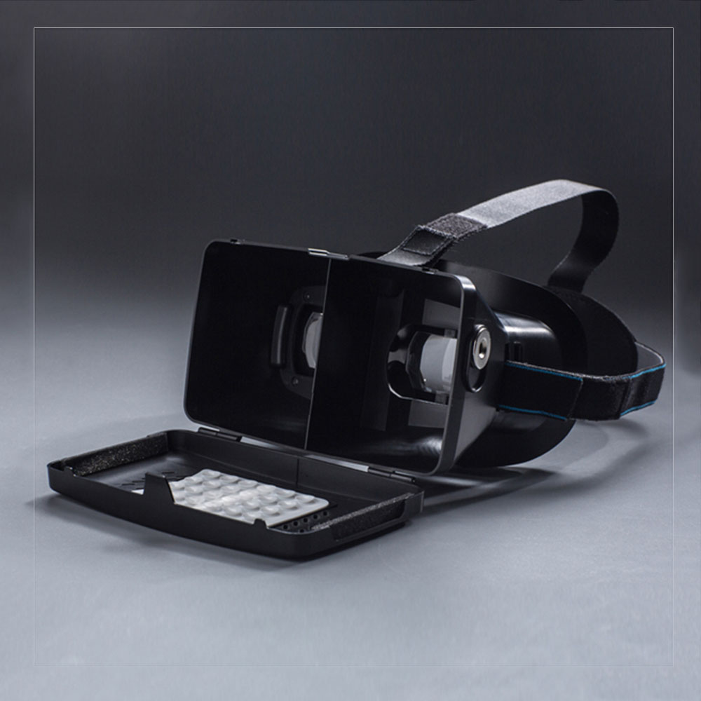3D VR Virtual Reality Glasses Googles Google Cardboard for 3.5-6 inch Phone
