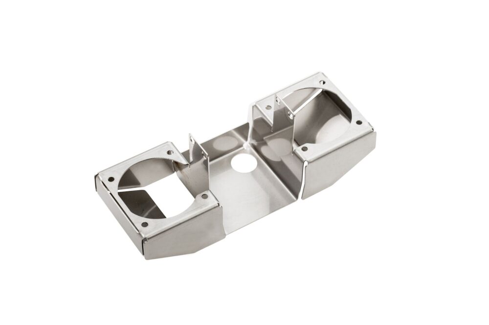 Ultimaker 2 Duct Fan Mount UM2 Plus Stainless Steel Dual Fan Bracket