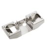 Ultimaker 2 Duct Fan Mount UM2 Plus Stainless Steel Dual Fan Bracket