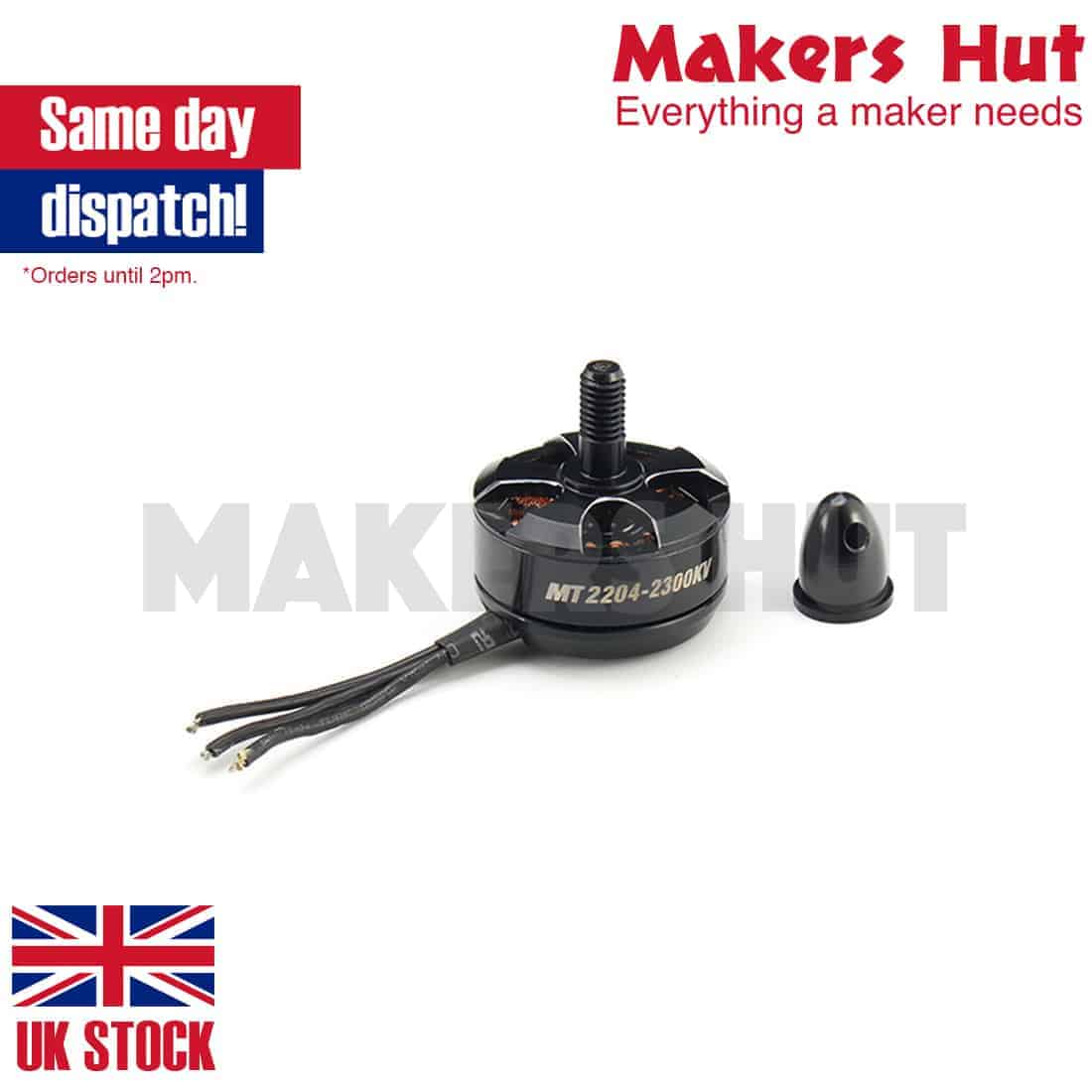 Eachine MT2204 2300kV Brushless Motor - Counter-Clockwise Thread