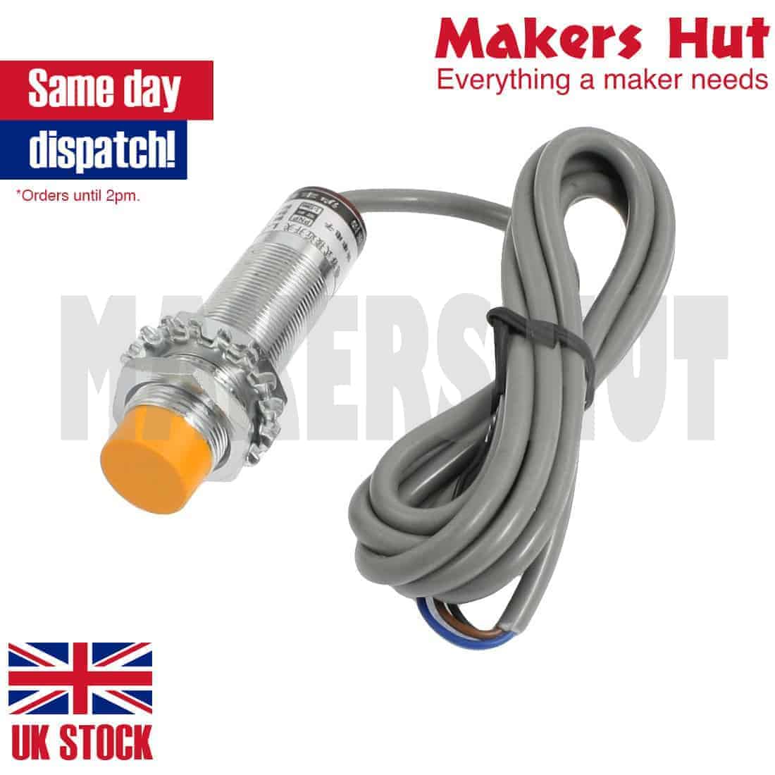LJ18A3-8-Z/BX 8mm 6-36VDC Inductive Proximity Sensor - 3D Printer - Levelling