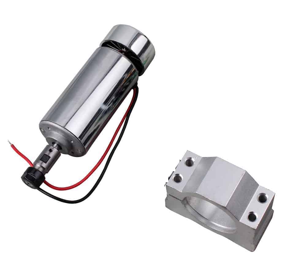 300W 48V 52mm High Speed Spindle Motor 12000rpm er11 CNC Collet for DIY Engraving