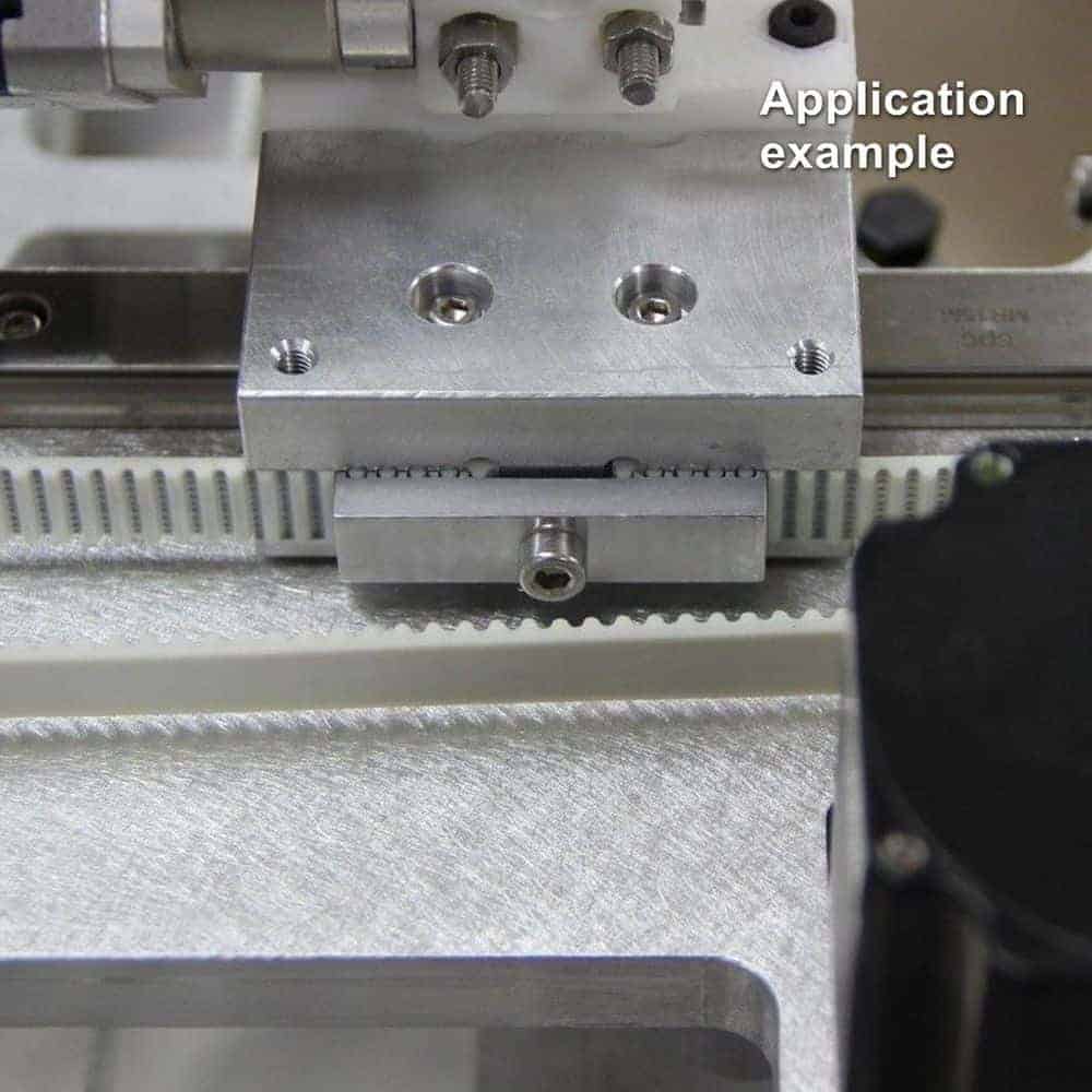 Toothed Clamp for Open Ended Belt GT2 MXL