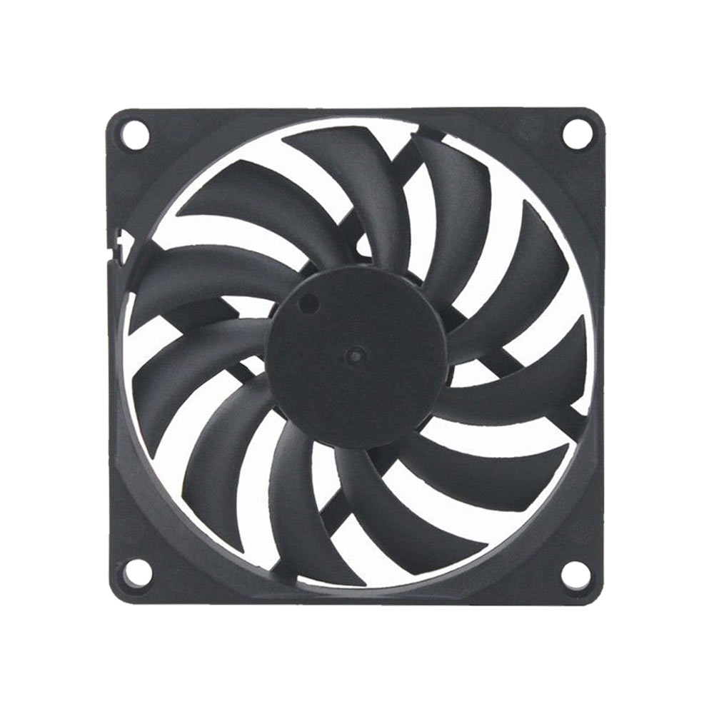 8010 80x80x10mm Axial Fan - 12V 24V DC - 2/3Pin Computer Cooler