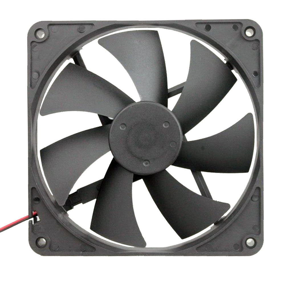 14025 140x140x25mm 140mm Brushless Cooling Fan DC 24V 2Pin  Machine Case Cooler