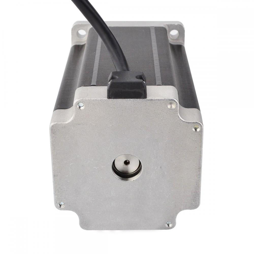 NEMA34 12Nm 155mm Long Stepper Motor with Optional Brake