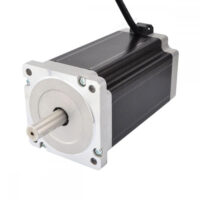 NEMA34 12Nm 155mm Long Stepper Motor with Optional Brake