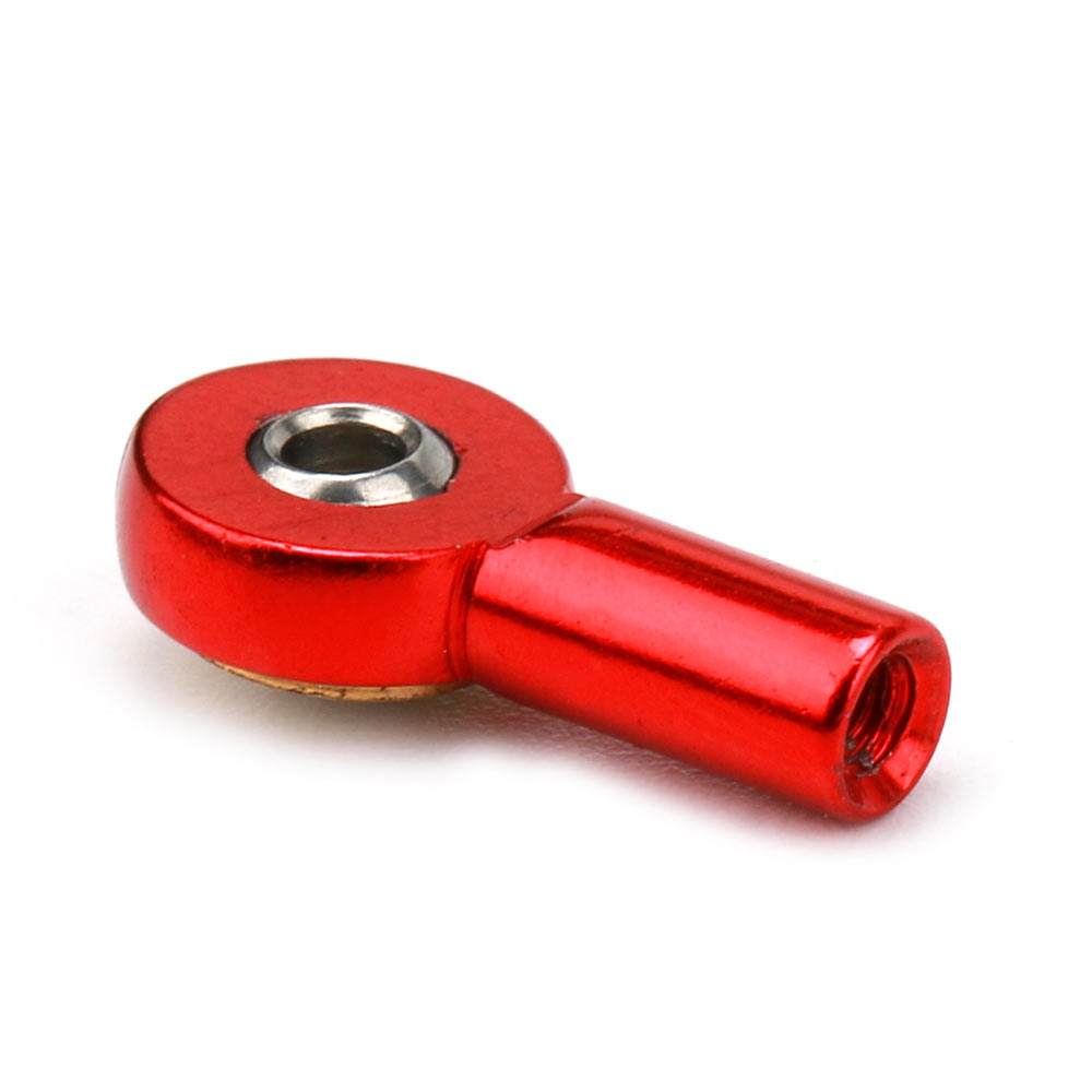 Red M3 Metal Aluminum Ball Head Rod End Bearing Fish Eye Ball RC