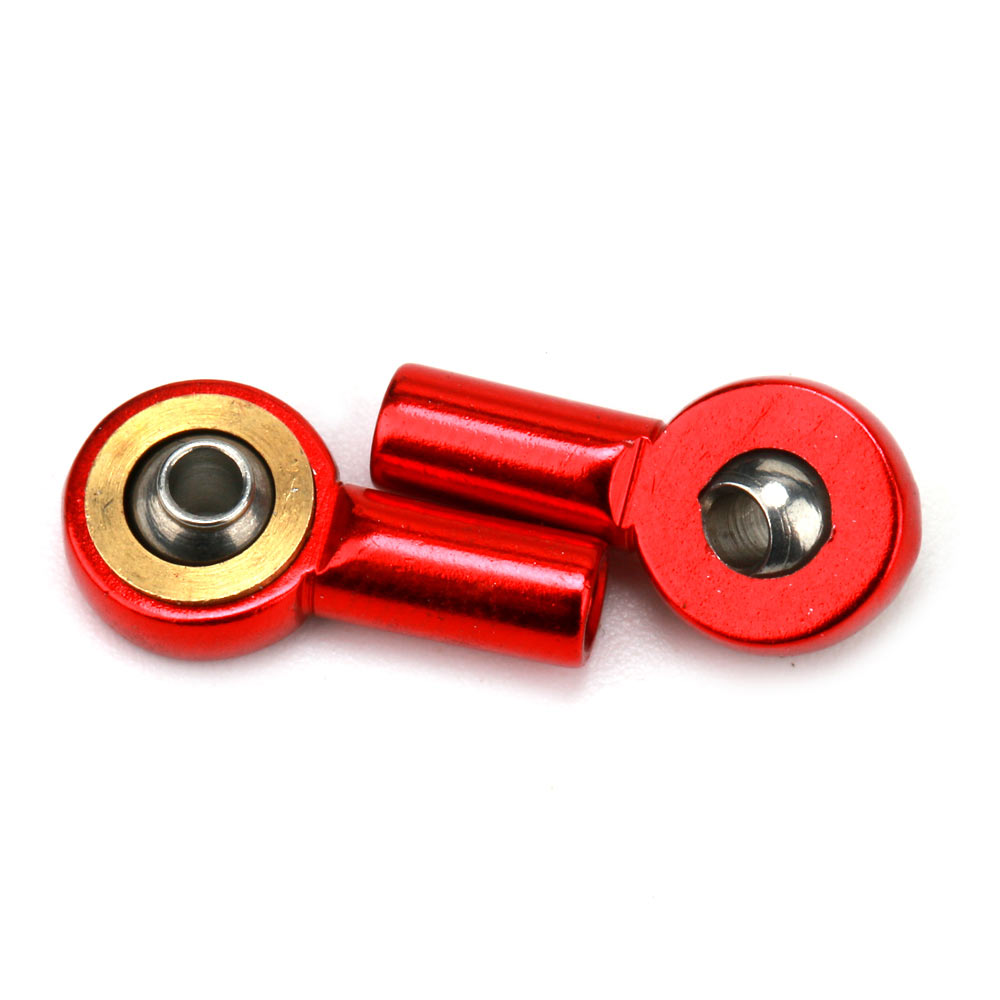 Red M3 Metal Aluminum Ball Head Rod End Bearing Fish Eye Ball RC