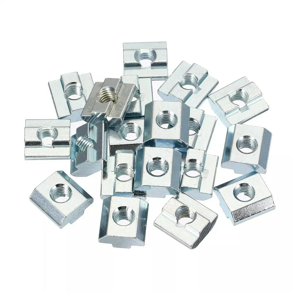 T Nuts Drop In - Elastic - Slide In - Slim M3 M4 M5 M6 M8 for 2020 3030 4040