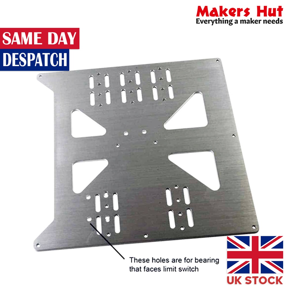 Prusa i3 Hotbed Heating Platform Z-Axis Support Aluminum Plate CNC 3D Printer