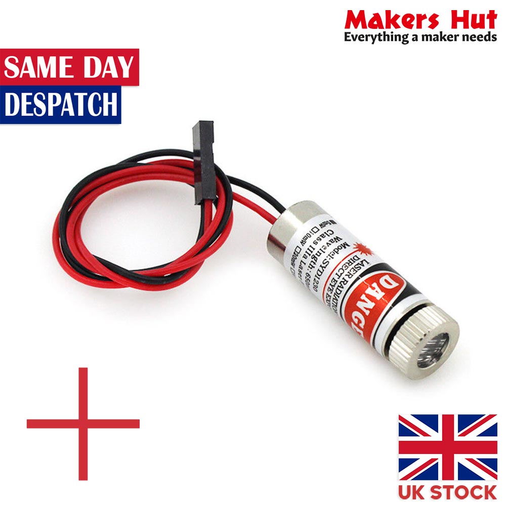 Red Cross Hair Line Pointer Module 12mm 5mw Ciclop Scanner 3DPrinter