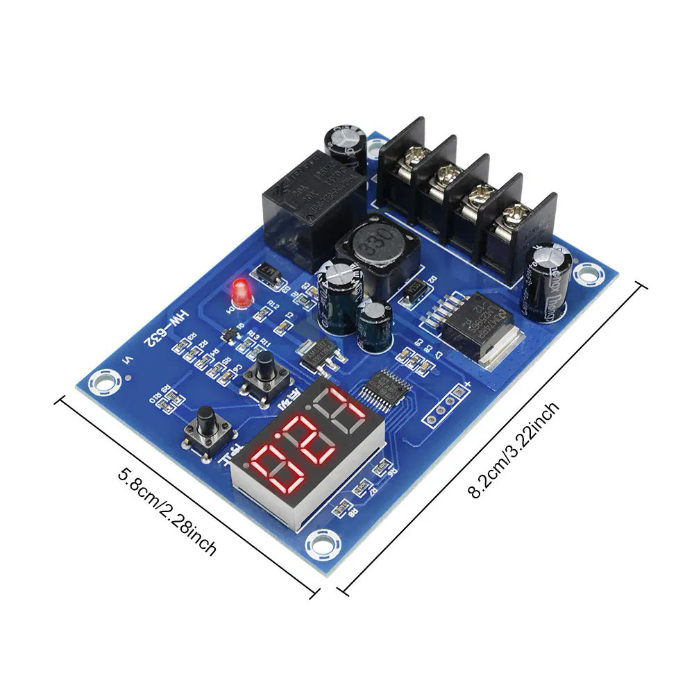 Lithium Battery Charge Control Protection Board /w LED Display XH-M603 - HW-632
