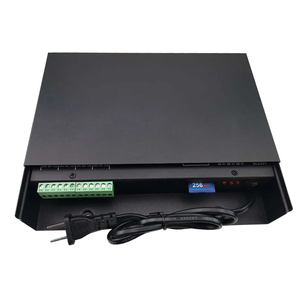 T-4000AC RGB LED Pixel Controller SD Card WS2812 LPD8806 WS2811 WS2801 T4000S