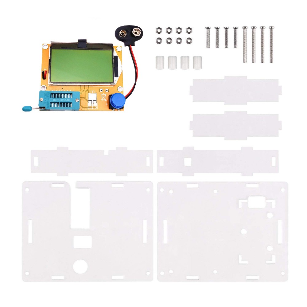 LCR-T4 MEGA 328 Transistor Diode Capacitor ESR LCR Meter MOSFET PNP Tester