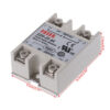 SSR-25AA AC-AC 25A 80-250VAC/24V-380VAC Solid State Relay for Heated Bed Heater