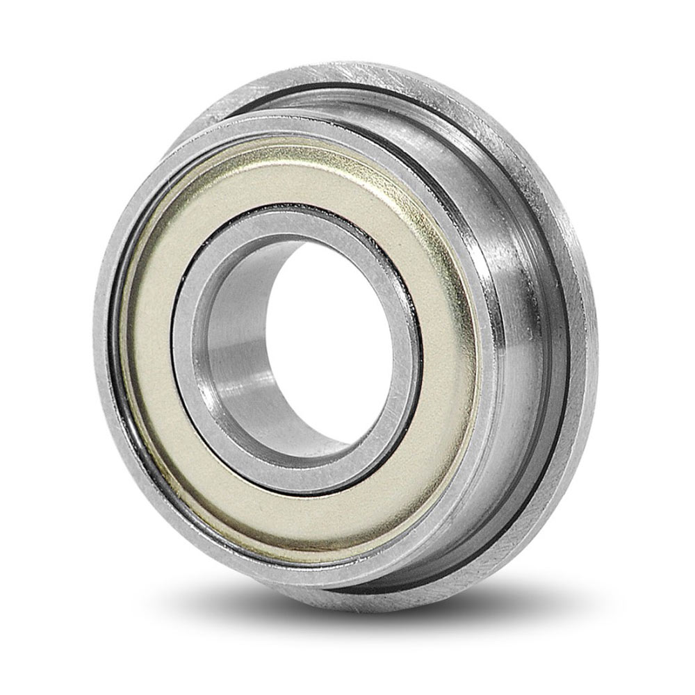 MF74ZZ 4x7x2.5mm Flanged Bearing Miniature Metal Double Shielded ZZ