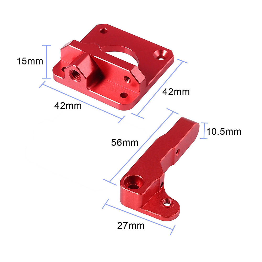 Aluminum Frame MK8 Extruder Upgrade Kit For Creality 3D Printer CR-10/10S Series