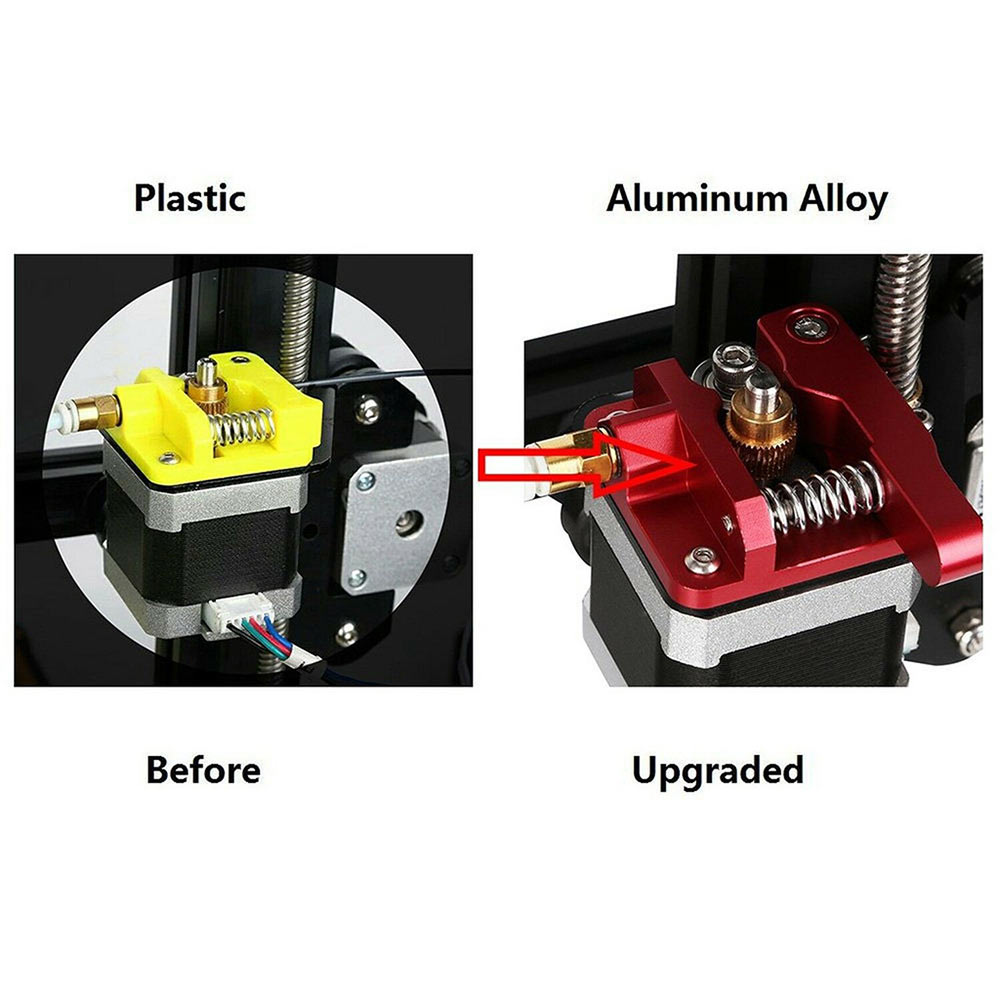 Aluminum Frame MK8 Extruder Upgrade Kit For Creality 3D Printer CR-10/10S Series