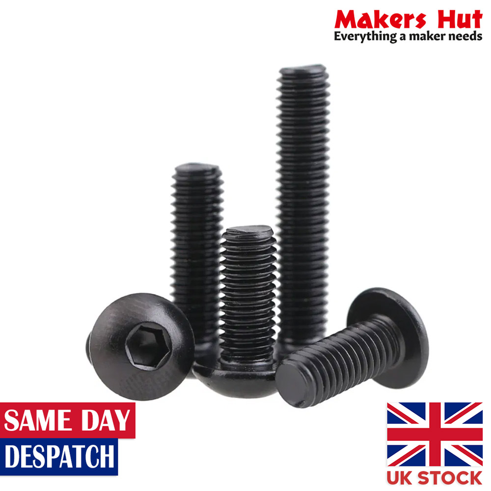 25pcs x Openbuilds M3 Button Head Screws 6/8/10/12mm