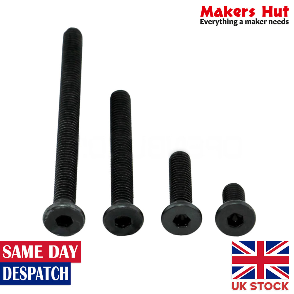 8pcs x Openbuilds Low Profile Screws M5 6/8/10/12/15/20/25/30/35/40/45/50/55/60/65mm