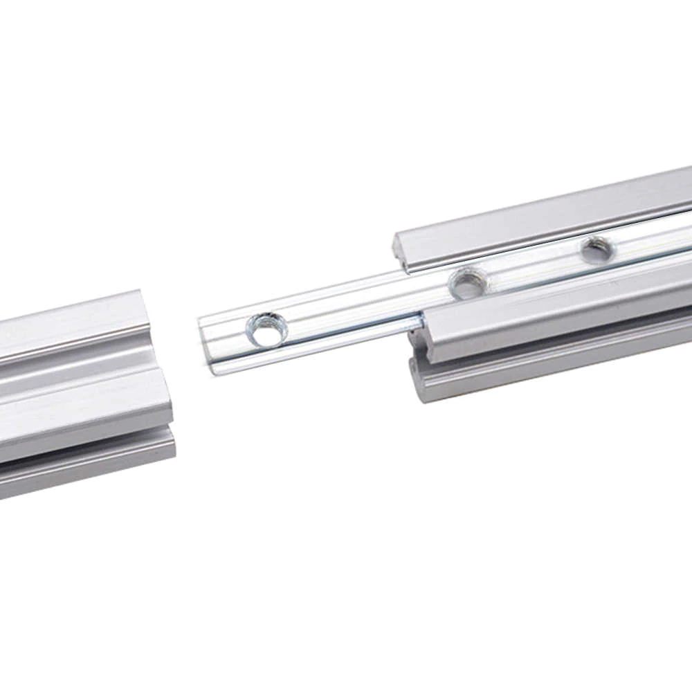 2 x Straight Connector 100mm Joint Bracket for 2020 M5 Aluminum Profile