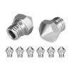MK10 Stainless Steel Brass Nozzle 1.75mm / 0.2, 0.3, 0.4, 0.6, 0.8, 1.0mm 3D Printer