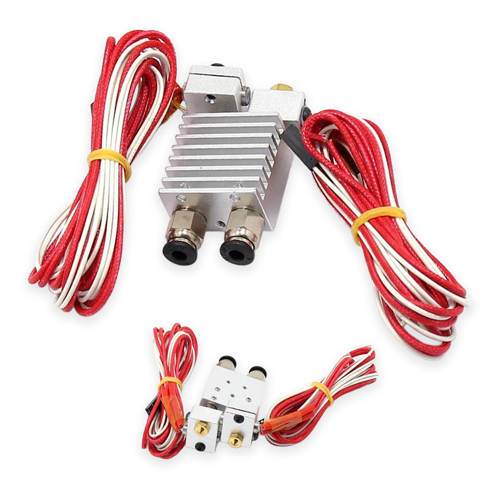 Double Head Extruder Assembled Multi Dual Header Drive Extruder