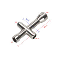 6mm (MK8) / 7mm (E3D) L-Type Socket Wrench Tool - Image 2