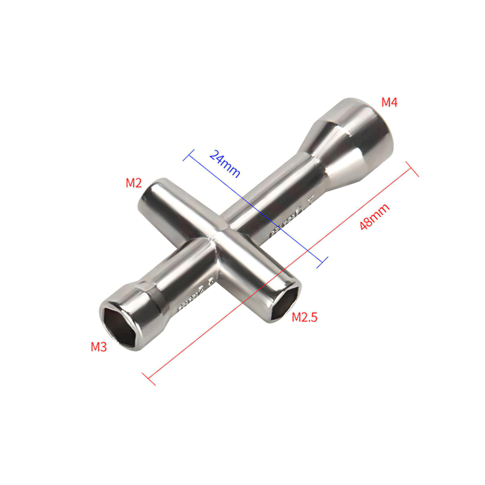 6mm (MK8) / 7mm (E3D) L-Type Socket Wrench Tool